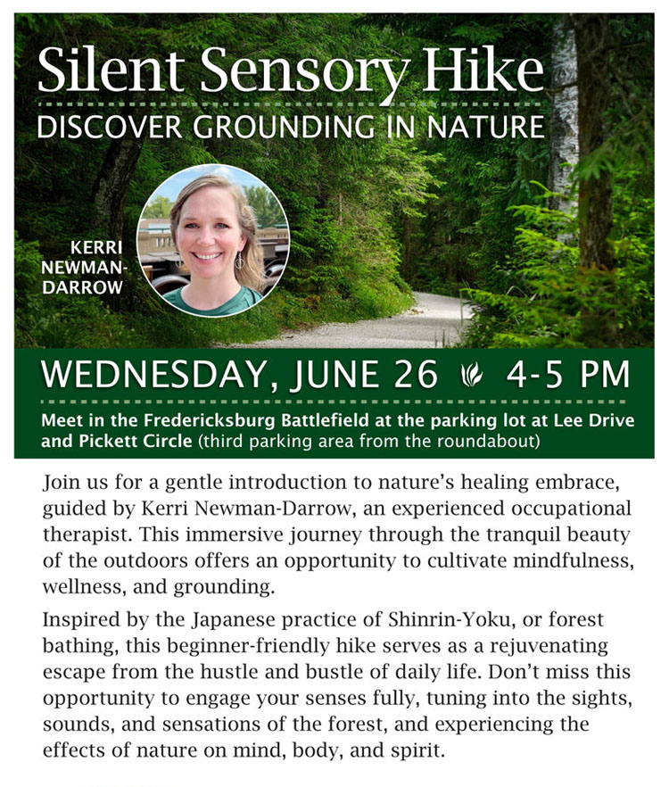 Silent Sensory Hike: Discover Grounding in Nature