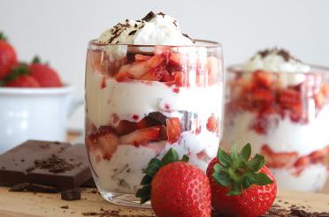 Chocolate Strawberry Fool