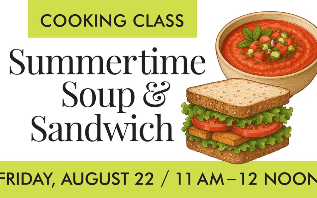 Cooking Class: Favorite Recipes with a Vegan Twist