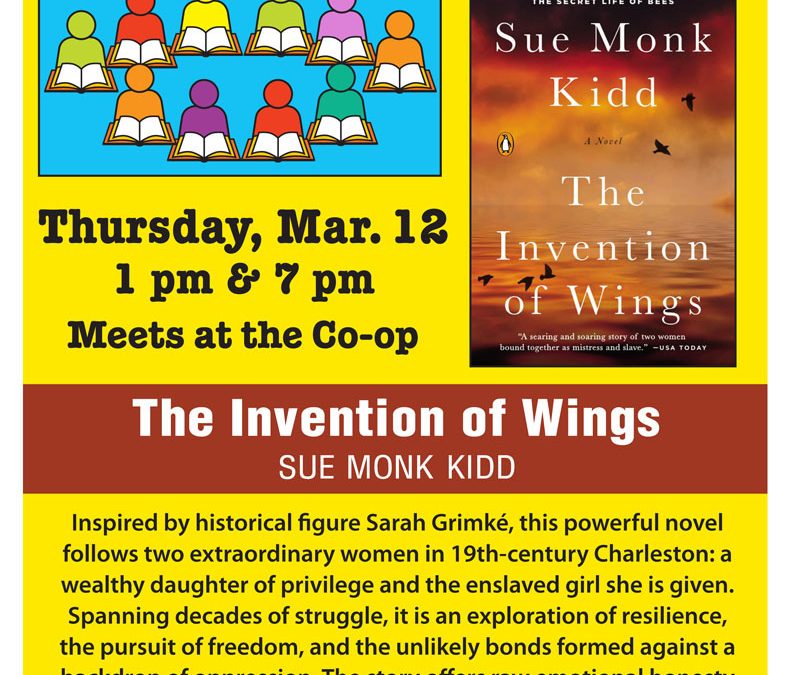 Book Group | The Invention of Wings